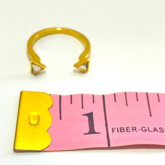 Shiraleah Ophelia Gold Tone Adjustable Ring - Picture 8 of 10